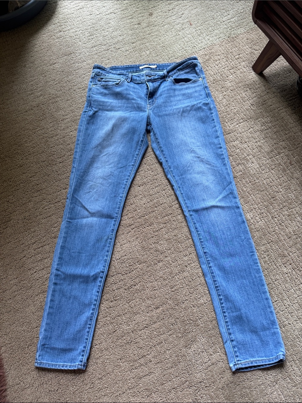 Levi's Medium Blue Skinny Jeans